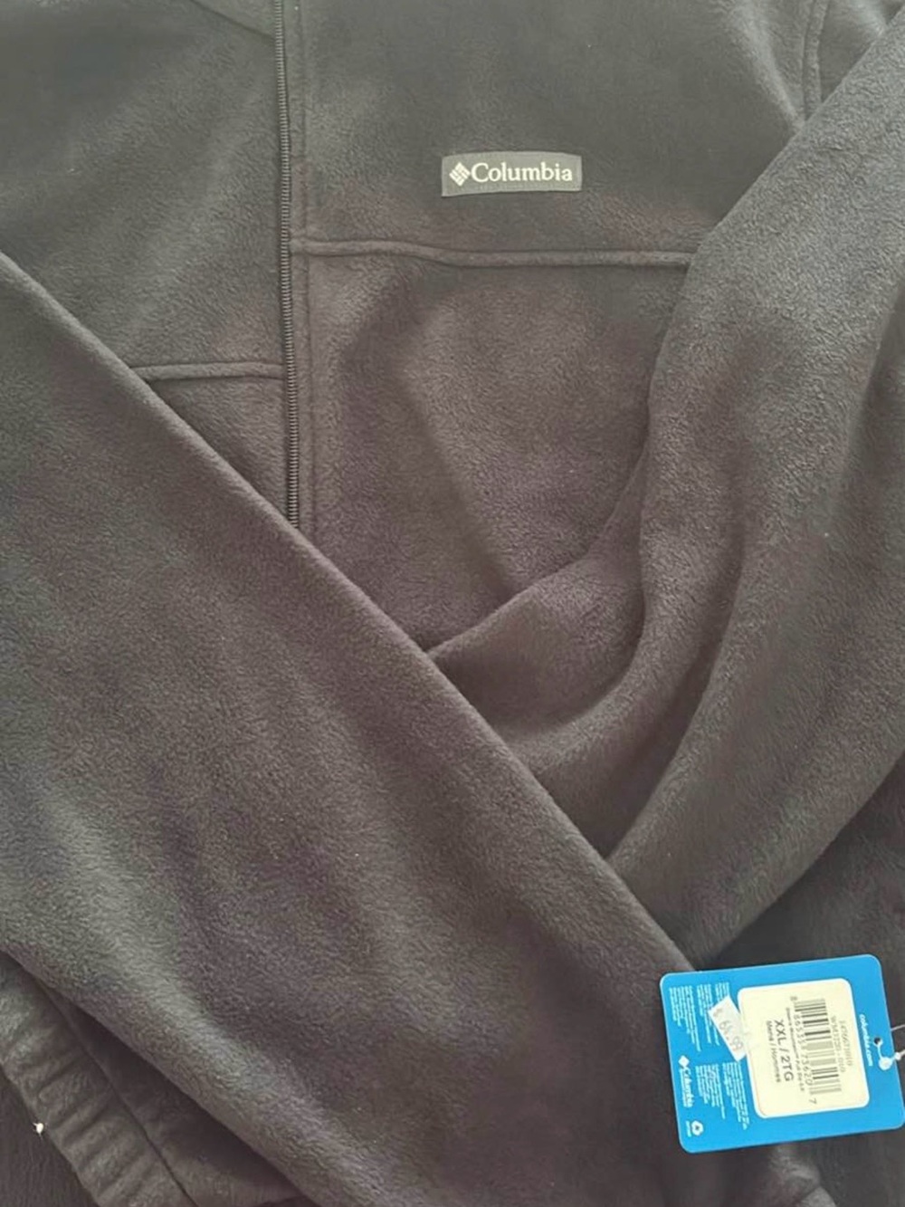 Columbia Men's Black Teddy Fleece Jacket
